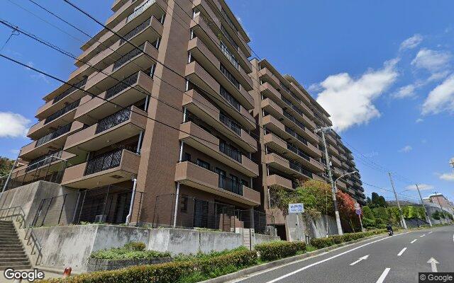 東急ドエルアルス明石朝霧台の外観（Googleストリートビュー）