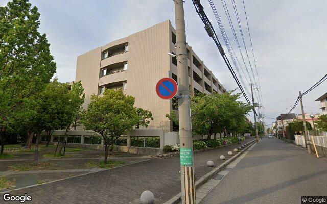 ファミール芦屋ガーデンスクエア3番館の外観（Googleストリートビュー）