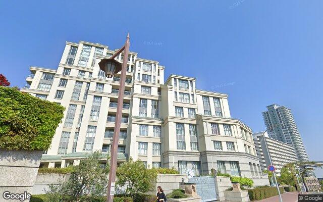 オーキッドコート左峯館の外観（Googleストリートビュー）
