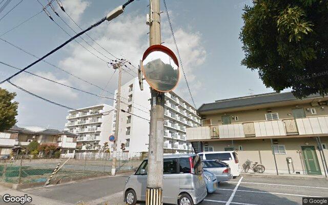 野間ダイヤハイツの外観（Googleストリートビュー）