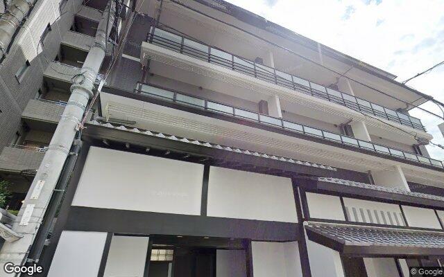 イーグルコート京都錦小路の外観（Googleストリートビュー）