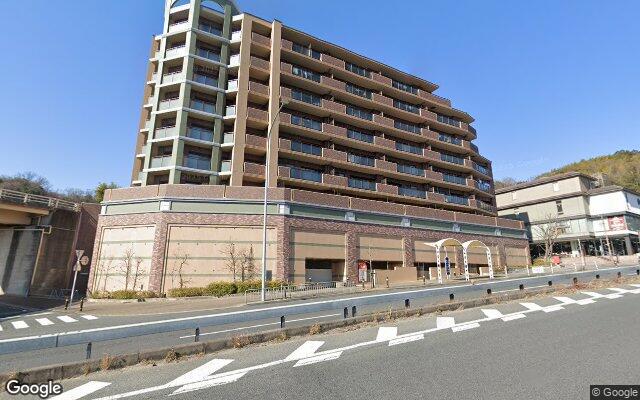 パデシオン山科夢ヶ丘の外観（Googleストリートビュー）