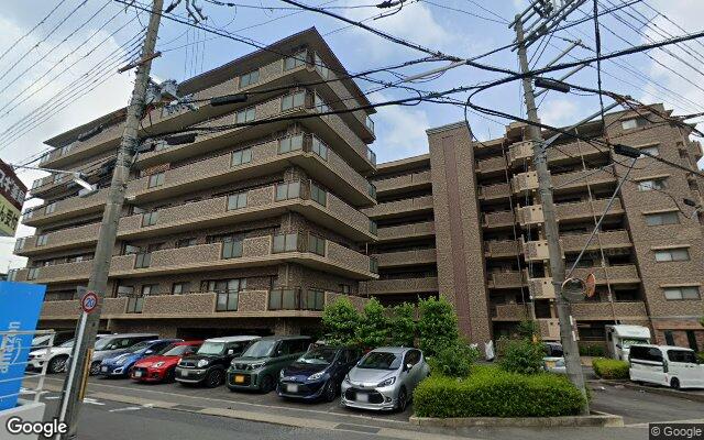 パデシオン石田駅前の外観（Googleストリートビュー）