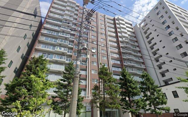 シティハウス札幌大通東の外観（Googleストリートビュー）