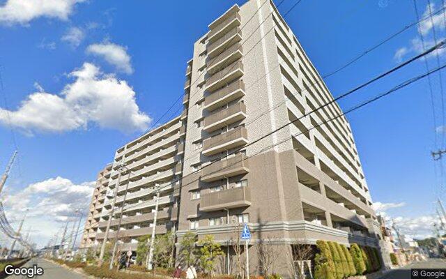 エスリード大和八木の外観（Googleストリートビュー）