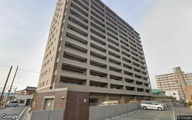 ポレスターブロードシティ若松町の外観（Googleストリートビュー）