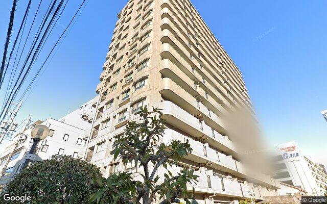 ライオンズマンション岐阜シティの外観（Googleストリートビュー）