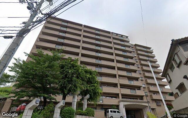 ダイアパレスパークサイド府中弐番館の外観（Googleストリートビュー）
