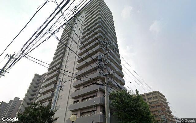 パークシティタワーズガーデンエアーズフラッグタワーの外観（Googleストリートビュー）