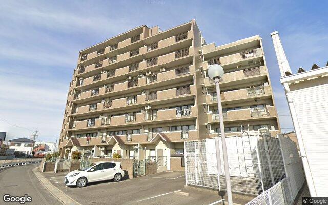 エクセルグランデ築地の外観（Googleストリートビュー）