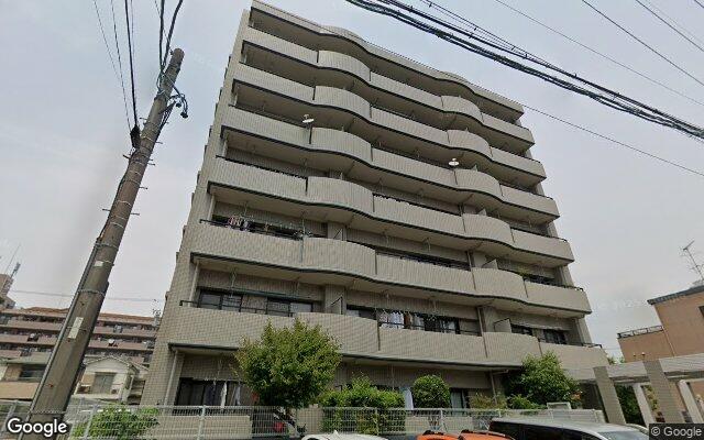 ライオンズマンション中切町の外観（Googleストリートビュー）