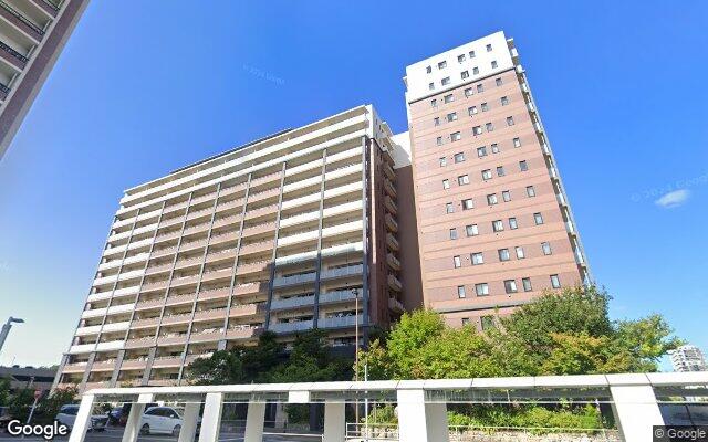 パークシティ新宮中央の外観（Googleストリートビュー）