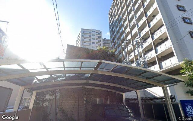 コスモ唐人町パークビューの外観（Googleストリートビュー）