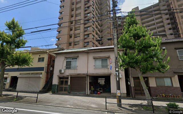 アールフォーレ戸畑駅東B棟の外観（Googleストリートビュー）