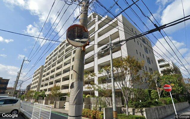 パークテラス西新オーゼの外観（Googleストリートビュー）