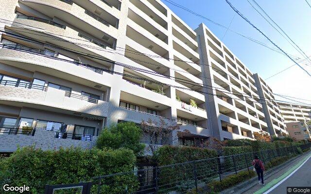 サンリヤン小笹B棟の外観（Googleストリートビュー）