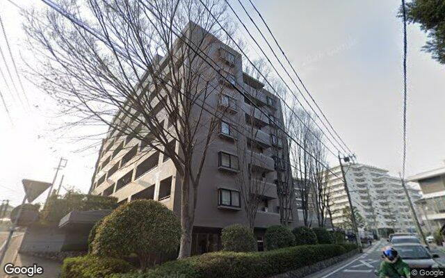 ヒルズ平尾の外観（Googleストリートビュー）