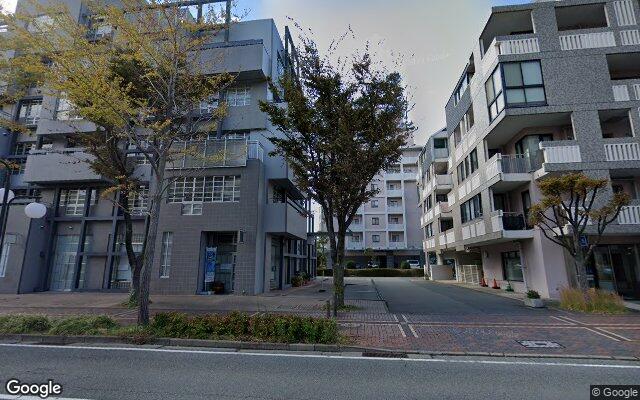 シーサイドももちクリスタージュ壱番館の外観（Googleストリートビュー）