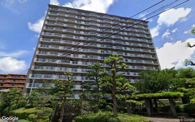 ファミールハイツ久留米壱番館の外観（Googleストリートビュー）