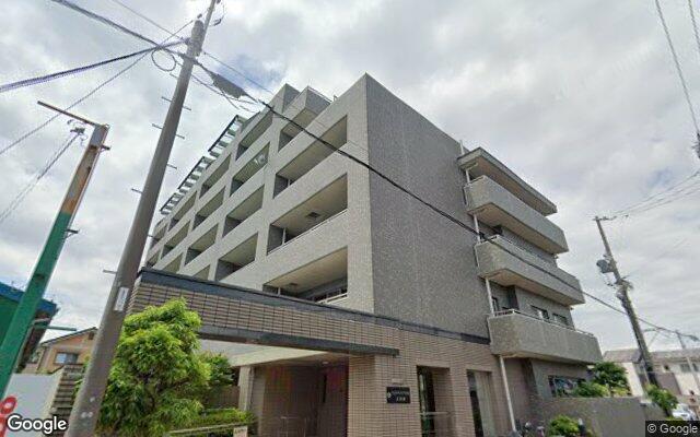 ウィスティリア中田弐番館の外観（Googleストリートビュー）