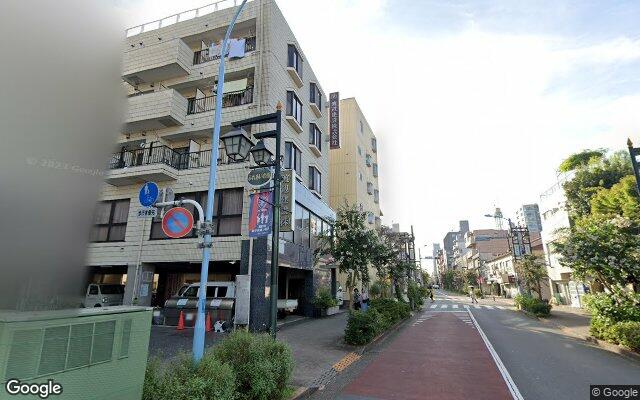 メゾンふじの外観（Googleストリートビュー）