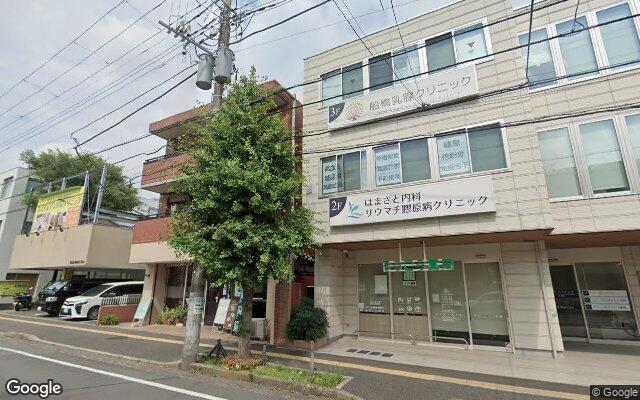ボナール東船橋の外観（Googleストリートビュー）