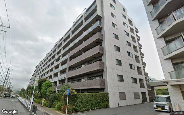 ザ・パークハウス新検見川ウエストレジデンスの外観（Googleストリートビュー）