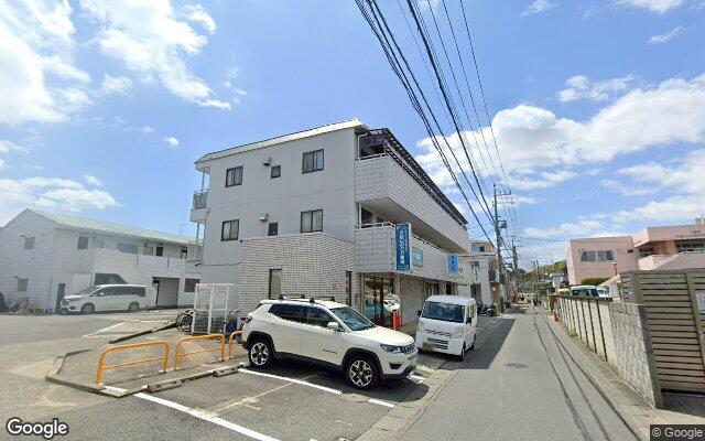 グリーンマンション子母口の外観（Googleストリートビュー）
