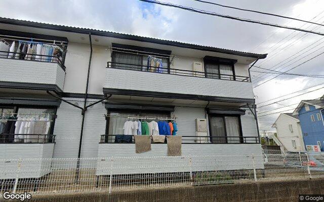 アンクレージュ新柏の外観（Googleストリートビュー）