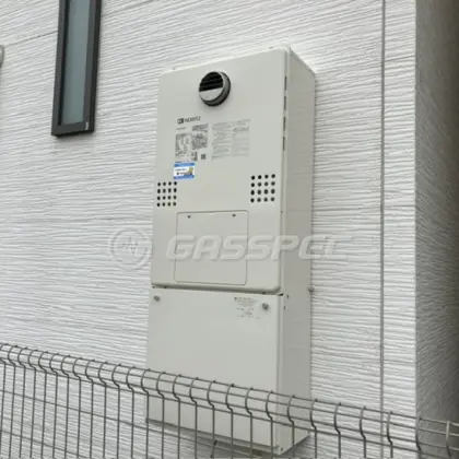 施工後の暖房熱源機（ノーリツ GTH-C2460AW3H-1 BL）