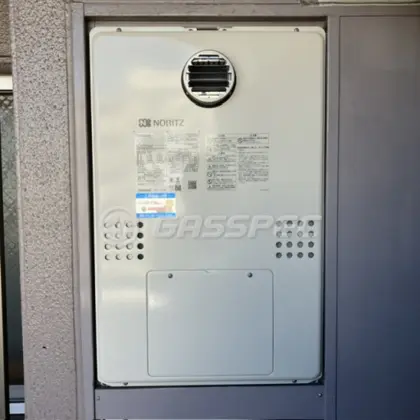 施工後の暖房熱源機（ノーリツ GTH-2454AW BL）