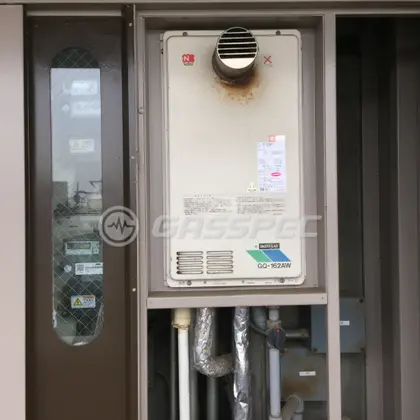 施工前の給湯器（GQ-162AW-T）