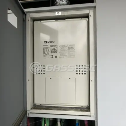 施工後の暖房熱源機（ノーリツ GTH-C2460AW3H-H-1 BL）