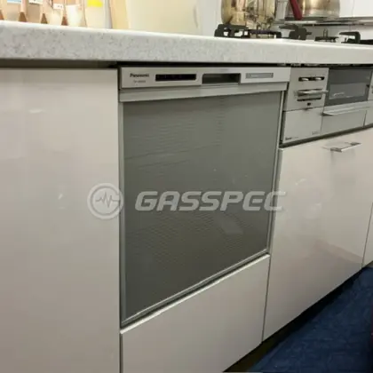 施工後のビルトイン食洗機（パナソニック NP-45MS9S）