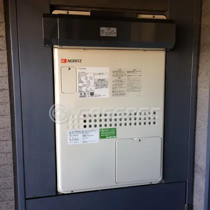 施工後の暖房熱源機（ノーリツ GTH-1644AWX-1 BL）