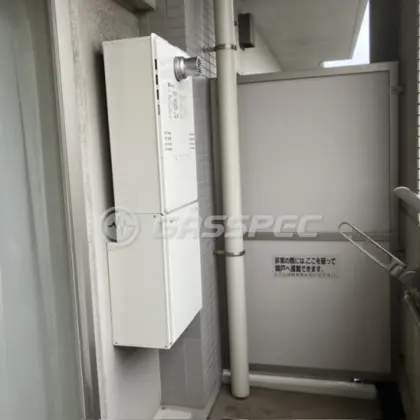 施工後の暖房熱源機（ノーリツ GTH-1654SAW3H-T BL）