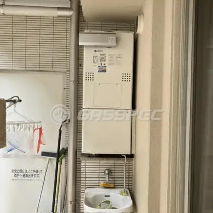施工後の暖房熱源機（ノーリツ GTH-C2460AW3H-L-1 BL）