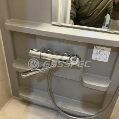 施工後の水栓・蛇口（LIXIL BF-KA145TSG）