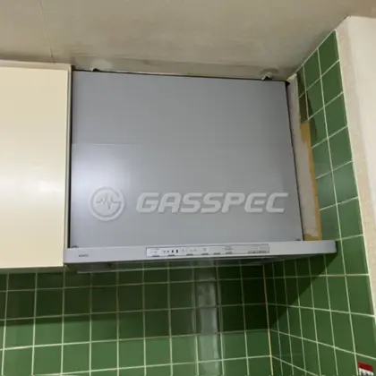 施工後のレンジフード（ノーリツ NFG7S21MSI）