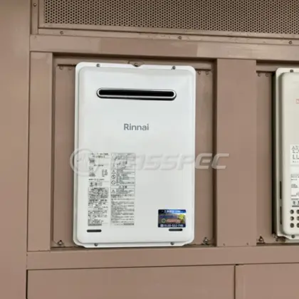 施工後の給湯器（リンナイ RUX-A2006W(A)-E）