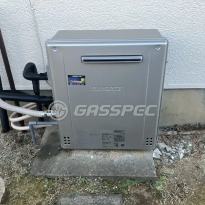 施工後の給湯器（ノーリツ GT-C2072SAR BL）