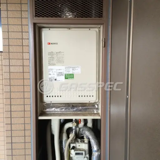交換後の給湯器（ノーリツ GT-2050SAWX-H-2 BL）