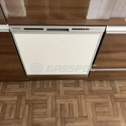 施工後のビルトイン食洗機（パナソニック NP-45RS9S）