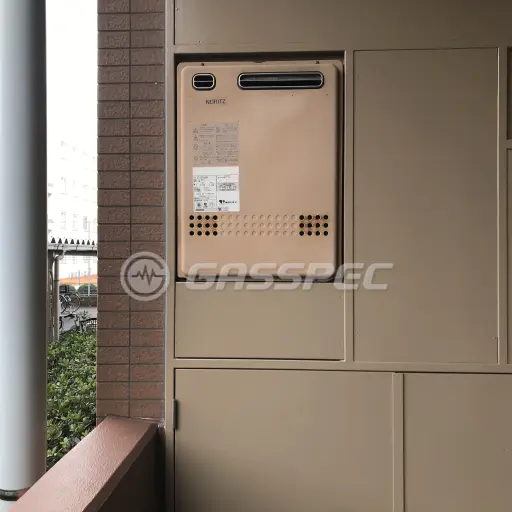 交換前の給湯器（ノーリツ GT-2427SAWX）