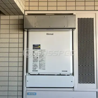 施工後の給湯器（リンナイ RUF-A2005SAW(C)）