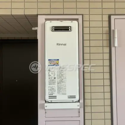 施工後の給湯器（リンナイ RUF-SA2005SAW(A)）