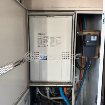 施工後の暖房熱源機（ノーリツ GTH-2454AW3H-H BL）