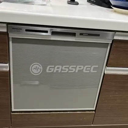 施工後のビルトイン食洗機（パナソニック NP-45MS9S）