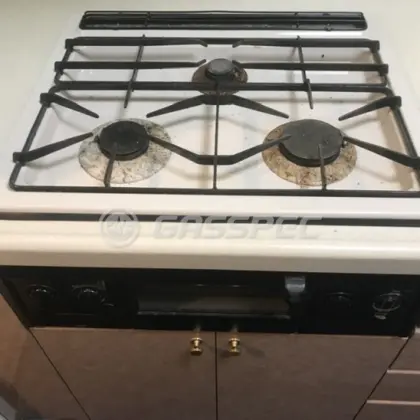 施工前のビルトインガスコンロ（GCU60NA2(B)）