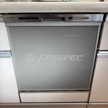施工後のビルトイン食洗機（パナソニック NP-45MS9S）